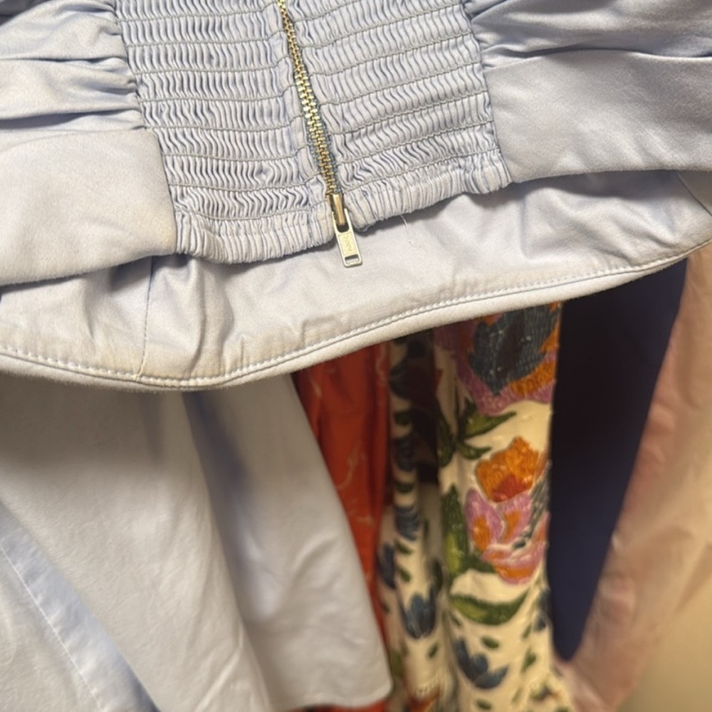 Reformation Blue Kastoria Dress - Picture 2 of 5